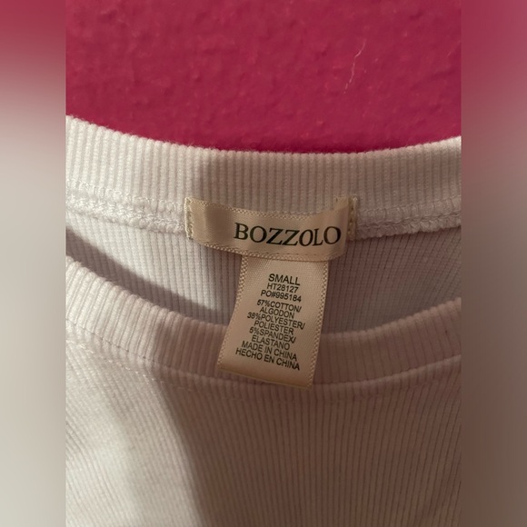 Bozzolo White Racerback Top - Picture 5 of 5